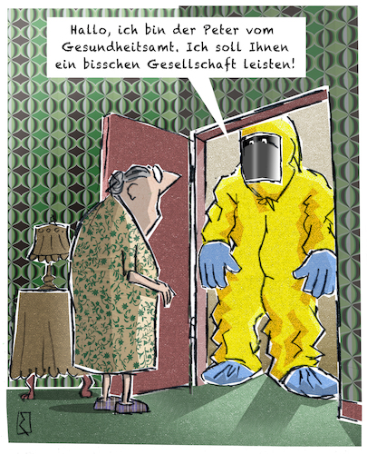 Cartoon: Pfleger (medium) by Jan Rieckhoff tagged corona,covid,19,pfleger,krankenpfleger,sozialarbeiter,freiwillig,helfer,pandemie,virus,krankheit,symptom,seuche,ansteckung,infektion,schutz,schutzkleidung,maske,gefährdung,lebensgefahr,senioren,einsamkeit,isolation,quarantäne,psychostress,hilfe,betreuung,cartoon,comic,witz,karikatur,jan,rieckhoff,corona,covid,19,pfleger,krankenpfleger,sozialarbeiter,freiwillig,helfer,pandemie,virus,krankheit,symptom,seuche,ansteckung,infektion,schutz,schutzkleidung,maske,gefährdung,lebensgefahr,senioren,einsamkeit,isolation,quarantäne,psychostress,hilfe,betreuung,cartoon,comic,witz,karikatur,jan,rieckhoff