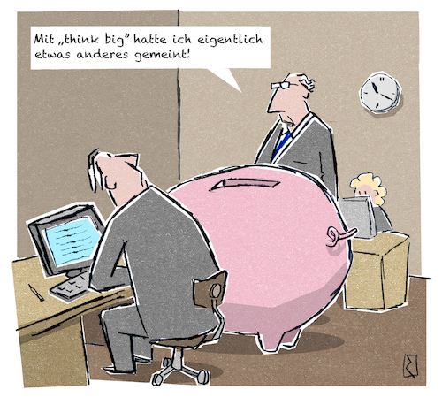 Cartoon: Sparschwein Büro (medium) by Jan Rieckhoff tagged arbeit,angestellter,büro,arbeitsplatz,arbeitszimmer,schreibtisch,chef,boss,vorgesetzter,arbeitgeber,arbeitnehmer,geschäftsführer,beruf,alltag,firma,betrieb,geschäft,job,unternehmen,kontor,kanzlei,dienststelle,amt,beamter,behörde,belegschaft,mitarbeiter,gehalt,salär,einkommen,lohn,bezahlung,entgeld,entlohnung,sparen,cartoon,karikatur,witz,comic,jan,rieckhoff,arbeit,angestellter,büro,arbeitsplatz,arbeitszimmer,schreibtisch,chef,boss,vorgesetzter,arbeitgeber,arbeitnehmer,geschäftsführer,beruf,alltag,firma,betrieb,geschäft,job,unternehmen,kontor,kanzlei,dienststelle,amt,beamter,behörde,belegschaft,mitarbeiter,gehalt,salär,einkommen,lohn,bezahlung,entgeld,entlohnung,sparen,cartoon,karikatur,witz,comic,jan,rieckhoff