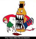 Cartoon: Killer Booze (small) by Mewanta tagged drinking,alcohlic,evil