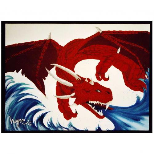 Cartoon: dragon (medium) by hype tagged colour,dragon,red