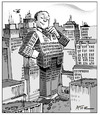 Cartoon: The Building Suit (small) by r8r tagged building developer architecture architect city planning planner street