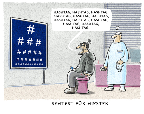 Cartoon: ... (medium) by markus-grolik tagged hashtag,cebit,twittern,nerd,hipster,sehtest,smartphone,chatten,online,facebook,whatsapp,social,medianetzwerken,startup,grolik,hashtag,cebit,twittern,nerd,hipster,sehtest,smartphone,chatten,online,facebook,whatsapp,social,medianetzwerken,startup,grolik