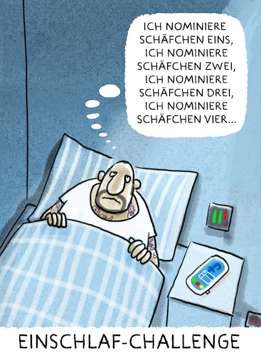 Cartoon: ... (medium) by markus-grolik tagged schlaf,social,media,facebook,challenge,internet,schlaf,social,media,facebook,challenge,internet