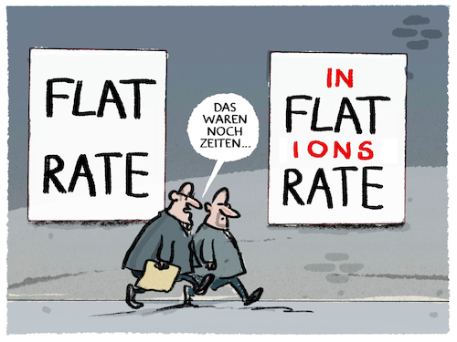 Cartoon: ... (medium) by markus-grolik tagged flatrate,inflationsrate,inflation,geldentwertung,wortspiel,vergangenheit,flatrate,inflationsrate,inflation,geldentwertung,wortspiel,vergangenheit