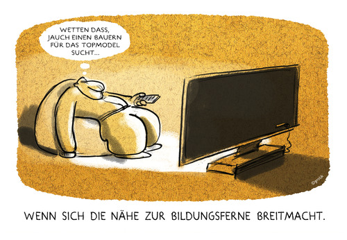 Cartoon: AZDBS (medium) by markus-grolik tagged jauch,lanz,gottschalk,show,dass,wetten,satr,zdf,ard,fernsehen,tv,topmodel,samstagsabendshow,glotze,cartoon,grolik