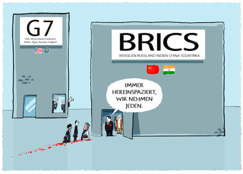 BRICS-Gipfel in Johannesburg...