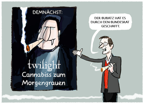 Cartoon: Cannabis legalisiert... (medium) by markus-grolik tagged bundesrat,bubatz,cannabislegalisierung,legalisierung,deutschland,cannabis,gesundheitsminister,karl,lauterbach,ampel,spd,sucht,suchtmittel,gras,hanf,verkauf,wirtschaft,kiffen,kiffer,bundesrat,bubatz,cannabislegalisierung,legalisierung,deutschland,cannabis,gesundheitsminister,karl,lauterbach,ampel,spd,sucht,suchtmittel,gras,hanf,verkauf,wirtschaft,kiffen,kiffer