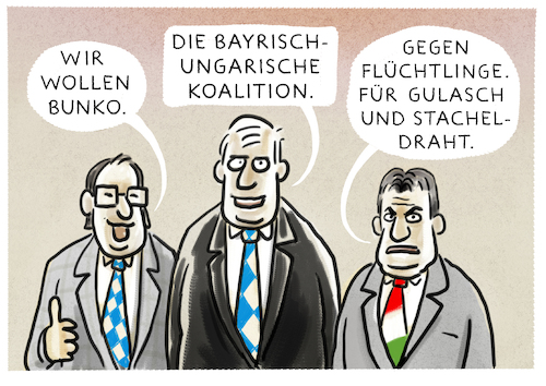 Cartoon: CSU in Klausur (medium) by markus-grolik tagged viktor,orban,ungarn,bayern,groko,horst,seehofer,dobrindt,sondierung,regierung,berlin,angela,merkel,europa,macron,demokratie,spd,cdu,obergrenze,fluechtlingspolitik,csu,klausur,viktor,orban,ungarn,bayern,groko,horst,seehofer,dobrindt,sondierung,regierung,berlin,angela,merkel,europa,macron,demokratie,spd,cdu,obergrenze,fluechtlingspolitik,csu,klausur,viktor,orban,ungarn,bayern,groko,horst,seehofer,dobrindt,sondierung,regierung,berlin,angela,merkel,europa,macron,demokratie,spd,cdu,obergrenze,fluechtlingspolitik