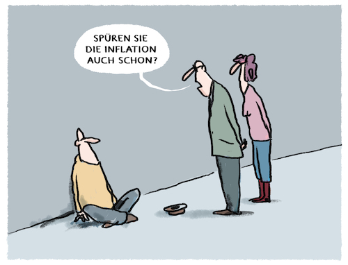 Cartoon: Danke der Nachfrage... (medium) by markus-grolik tagged inflation,mittelschicht,hartz,grundsicherung,lebensmittelpreise,energiekosten,lohn,preis,spirale,rezession,spaltung,inflation,mittelschicht,hartz,grundsicherung,lebensmittelpreise,energiekosten,lohn,preis,spirale,rezession,spaltung