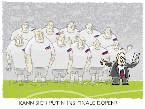 Cartoon: ...Finale... (medium) by markus-grolik tagged horroskop,dfb,löw,nationalmannschaft,fussball,putin,wm,russland,weltmeister,werbung,fifa,geld,horroskop,dfb,löw,nationalmannschaft,fussball,putin,wm,russland,weltmeister,werbung,fifa,geld