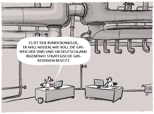 Gasreserven...