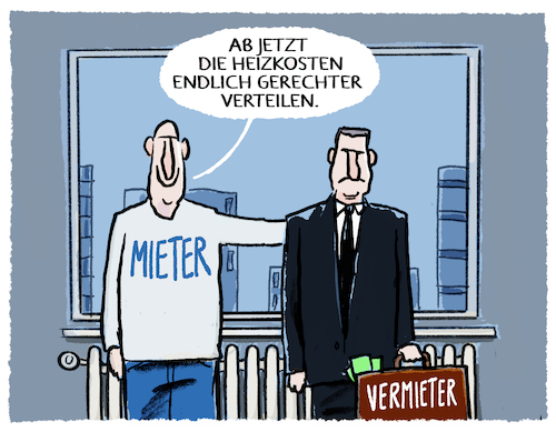 Cartoon: Gestaffelte Klimaabgabe (medium) by markus-grolik tagged heizung,heizkosten,mieter,vermieter,modernisierung,miete,deutschland,co2,klimabilanz,gebaeudesanierung,energiebilanz,klimaabgabe,energieausweis,heizung,heizkosten,mieter,vermieter,modernisierung,miete,deutschland,co2,klimabilanz,gebaeudesanierung,energiebilanz,klimaabgabe,energieausweis