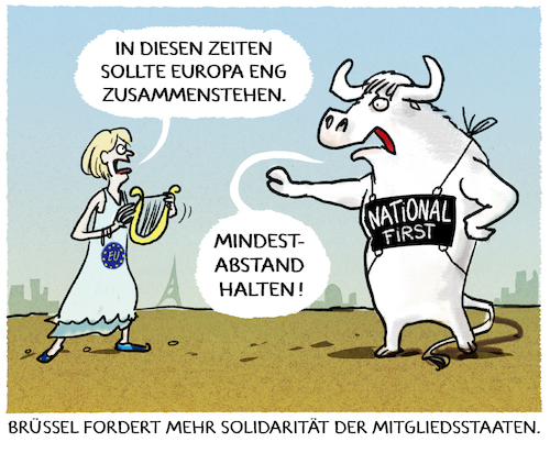 Cartoon: Grenzen dicht... (medium) by markus-grolik tagged abstand,mindesabstand,first,laender,egoismus,solidaritaet,mitgliedsstaaten,bruessel,forderung,ablehnung,populisten,europa,corona,nationalisten,nation,grenzen,abstand,mindesabstand,first,laender,egoismus,solidaritaet,mitgliedsstaaten,bruessel,forderung,ablehnung,populisten,europa,corona,nationalisten,nation,grenzen