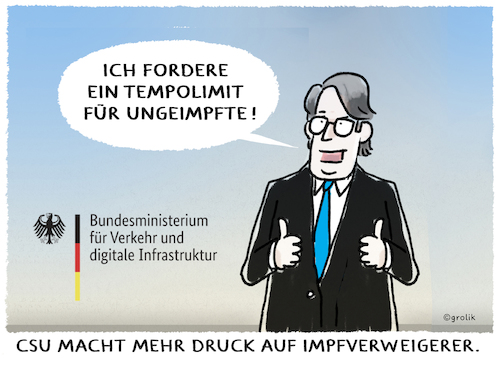 Cartoon: Impfanreize (medium) by markus-grolik tagged tempolimit,csu,ungeimpfte,zutrittsbeschraenkungen,test,impfquote,restaurants,konzerte,geimpfte,zwei,klassen,gesellschaft,spaltung,impfpflicht,verkehr,tempolimit,csu,ungeimpfte,zutrittsbeschraenkungen,test,impfquote,restaurants,konzerte,geimpfte,zwei,klassen,gesellschaft,spaltung,impfpflicht,verkehr