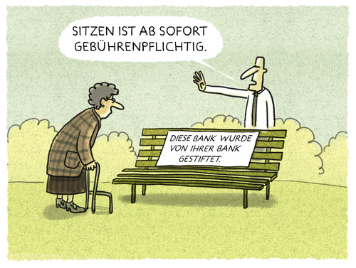 Cartoon: Banking (medium) by markus-grolik tagged grolik,abzocke,kundenservice,sparkasse,bauzinsen,girokonto,kontogebühr,niedrigzinsphase,niedrigzinsphase,kontogebühr,girokonto,bauzinsen,sparkasse,kundenservice,abzocke,grolik