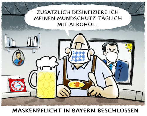 Maskenpflicht-Bayern