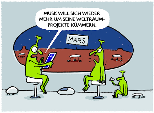 Musk kündigt...