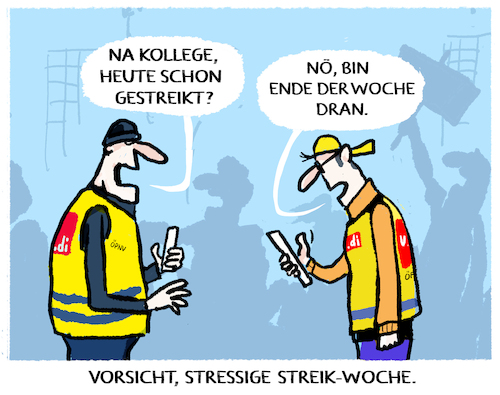 Cartoon: ÖPNV (medium) by markus-grolik tagged bus,bahn,streik,verdi,gewerkschaft,oepnv,nahverkehr,streikwelle,bus,bahn,streik,verdi,gewerkschaft,oepnv,nahverkehr,streikwelle