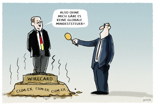 Cartoon: Olaf Cumex (medium) by markus-grolik tagged olaf,scholz,globale,mindeststeuer,konzerne,besteuerung,steuertricks,cumex,wirecard,hamburg,finanzminister,steuerhinterziehung,deutschland,geldwäsche,olaf,scholz,globale,mindeststeuer,konzerne,besteuerung,steuertricks,cumex,wirecard,hamburg,finanzminister,steuerhinterziehung,deutschland,geldwäsche