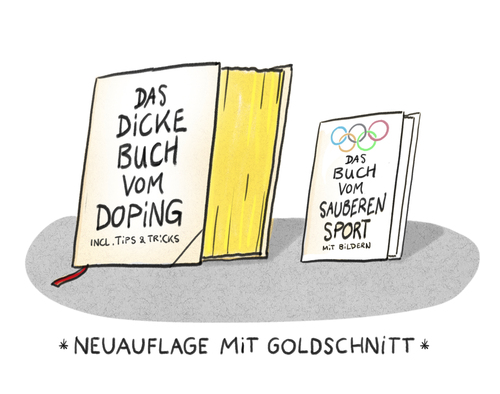 Cartoon: ...Olympia Rio... (medium) by markus-grolik tagged rio,russland,sperre,olympia,doping,leichtathletik,sport,sportverband,grolik,rio,russland,sperre,olympia,doping,leichtathletik,sport,sportverband,grolik