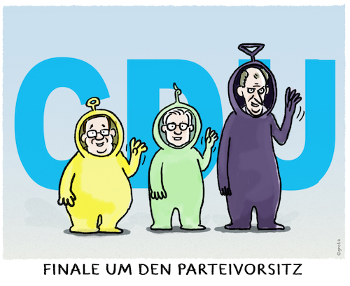 Cartoon: Show down... (medium) by markus-grolik tagged andidat,kandidaten,partei,vorsitz,vorsitzende,vorsitzender,gewählt,wählen,wählt,merz,laschet,röttgen,cdu,parteivorsitz,merkel,nachfolge,kanzlerkandidat,spahn,finale,digital,andidat,kandidaten,partei,vorsitz,vorsitzende,vorsitzender,gewählt,wählen,wählt,merz,laschet,röttgen,cdu,parteivorsitz,merkel,nachfolge,kanzlerkandidat,spahn,finale,digital