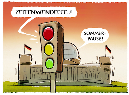 Cartoon: Sitzungsfreie Wochen... (medium) by markus-grolik tagged bundestag,parlament,ampel,berlin,zeitenwende,deuschland,bundesregierung,sommerpause,sommerloch,energiekrise,inflation,ukraine,krieg,corona,hitze,hitzewelle,bundestag,parlament,ampel,berlin,zeitenwende,deuschland,bundesregierung,sommerpause,sommerloch,energiekrise,inflation,ukraine,krieg,corona,hitze,hitzewelle