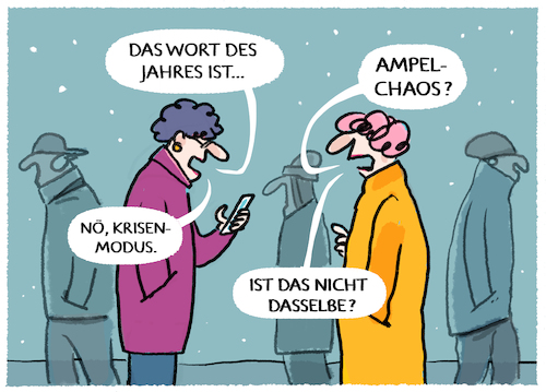 Cartoon: Sprachgesellschaft... (medium) by markus-grolik tagged wort,des,jahres,krisenmodus,ampel,ampelchaos,deutschland,gesellschaft,für,deutsche,sprache,wort,des,jahres,krisenmodus,ampel,ampelchaos,deutschland,gesellschaft,für,deutsche,sprache