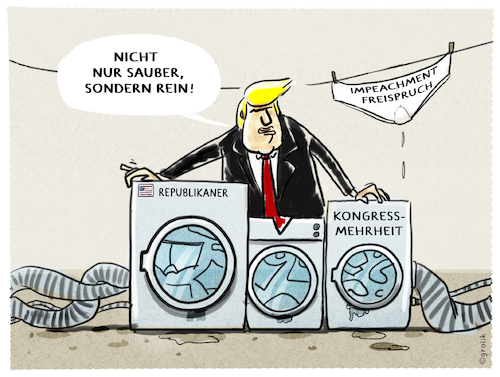 Cartoon: Trump Kochwäsche... (medium) by markus-grolik tagged trump,freispruch,impeachment,republikaner,kongress,senat,mehrheit,amtsmissbrauch,donald,demokraten,usa,ukraine,biden,trump,freispruch,impeachment,republikaner,kongress,senat,mehrheit,amtsmissbrauch,donald,demokraten,usa,ukraine,biden