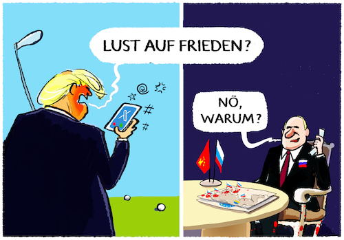 Trump ruft im Kreml an... Trump ruft im Kreml an...