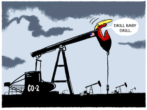 Cartoon: Trumps Klimapolitik (medium) by markus-grolik tagged klima,klimawandel,co2,lng,oel,gas,fossile,energie,oelfoerderung,fracking,umweltzerstoerung,usa,trump,energiewende,klima,klimawandel,co2,lng,oel,gas,fossile,energie,oelfoerderung,fracking,umweltzerstoerung,usa,trump,energiewende