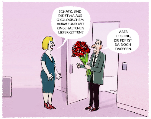 Cartoon: Valentinstagsrosen (medium) by markus-grolik tagged valentinstag,rosen,pestizide,fdp,europa,deutschland,lieferkettengesetz,lieferketten,menschenrechte,kinderarbeit,oekologie,umwelt,valentinstag,rosen,pestizide,fdp,europa,deutschland,lieferkettengesetz,lieferketten,menschenrechte,kinderarbeit,oekologie,umwelt