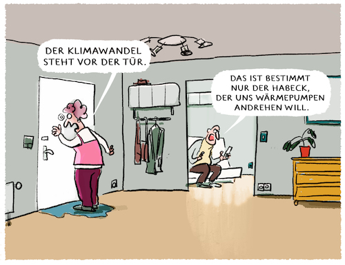 Cartoon: Wärmewende (medium) by markus-grolik tagged habeck,gruene,wirtschaftsminister,waermewende,deutschland,waermepumpe,klimawandel,graichen,karikatur,klima,umruesten,umruestung,heizung,tuer,waermepumpen,haustürgeschäft,verkauf,habeck,gruene,wirtschaftsminister,waermewende,deutschland,waermepumpe,klimawandel,graichen,karikatur,klima,umruesten,umruestung,heizung,tuer,waermepumpen,haustürgeschäft,verkauf