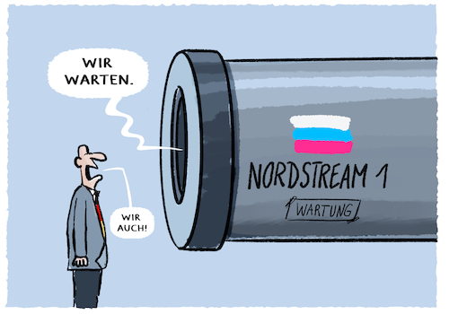 Cartoon: Wieder Wartung... (medium) by markus-grolik tagged gas,gazprom,nordstream,wartung,gasmangellage,russland,putin,deutschland,schröder,gerhard,gas,gazprom,nordstream,wartung,gasmangellage,russland,putin,deutschland,schröder,gerhard