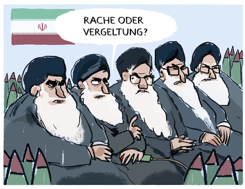 Cartoon: Zeitbombe Iran... (medium) by markus-grolik tagged mullahregime,iran,nahost,krieg,flaechenbrand,gegenschlag,israel,usa,russland,gaza,rache,vergeltung,mullahregime,iran,nahost,krieg,flaechenbrand,gegenschlag,israel,usa,russland,gaza,rache,vergeltung