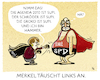 Cartoon: .... (small) by markus-grolik tagged spd,cdu,merkel,schulz,wahlkampf,kanzlerkandidat,kanzler,mutti,deutschland