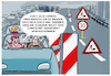 Cartoon: Achtsamkeitsübung für Autofahrer (small) by markus-grolik tagged uto,autofahrer,deutschland,tempolimit,verkehr,autobahn,autoverkehr,baustellen,stau,pendler,berufspendler,achtsamkeit