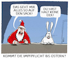 Cartoon: Auf kurz oder lang... (small) by markus-grolik tagged impfpflicht,weihnachten,ostern,eier,politik,nikolaus,ampel,österreich,impfung,lockdown,impfquote,pandemie