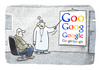Cartoon: Die Googlebrille kommt... (small) by markus-grolik tagged google,brille,brillentest,optik,optiker,googlemaps,cartoon,grolik