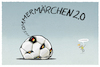 Cartoon: Deutsches EM-Aus... (small) by markus-grolik tagged em,fussball,deutschland,dfb,spanien,europameisterschaft,sommermaerchen,stimmungsumschwung