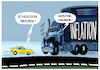 Cartoon: FDP gibt Gas... (small) by markus-grolik tagged schuldenbremse,inflation,lohn,preis,spirale,energiepreise,gas,oel,deutschland,wirtschaft,lebensmittel,linder,ampel,finanzminister,fdp,geisterfahrer