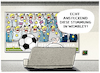 Cartoon: Fussball... (small) by markus-grolik tagged uefa,profitgier,fussballbegeisterung,fussball,em,pandemie,zuschauer,ansteckung,london,wembley,europa,england,dänemark,boris,johnson,populismus,brexit,stimmung,nationalismus