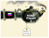 Cartoon: ..in der Pipeline brodelts (small) by markus-grolik tagged nowitschok,russland,nawalny,putin,deutschland,merkel,europa,gift,vergiftung,regime,regimegegner,anschlag,pipeline