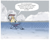 Cartoon: Januar... (small) by markus-grolik tagged ueberflutungen,pegelstand,regenmenge,klima,wetter,klimawandel,klimaleugner,deiche,norddeutschland,hochwasser