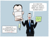Cartoon: Jens Spahn... (small) by markus-grolik tagged jens,spahn,enquetekommission,bundestag,maskendeals,corona,maken,pandemie,exgesundheitsminister,cdu,union