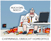 Cartoon: Lieferengpässe... (small) by markus-grolik tagged illustration,karikatur,chip,chips,mangel,wirtschaft,lieferschwierigkeiten,lieferkette,chipmangel,lieferketten,homeoffice,deutschland