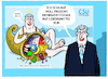 Cartoon: Lockangebot.... (small) by markus-grolik tagged soeder,csu,klausurtagung,wahlkampf,cdu,union,merz,wahlprogramm,lebensmittel,mehrwertsteuer,wahlversprechen,inflation,supermarkt,steuern