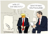 Merzbesuch im Oval Office...