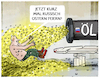 Cartoon: Profiteur Putin... (small) by markus-grolik tagged oel,oelpreis,russland,ukraine,putin,oeltanker,einnahmen,krieg,trump,irankrieg,hormus,gewinner,gewinn,kriege,iran