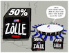 Cartoon: Trumps Zollterror.. (small) by markus-grolik tagged europa,eu,trump,maga,zoll,strafzoll,handel,wirtschaft,gegenzoll,zollkrieg,handelskrieg,bruessel,meloni,golf,usa,transatlantische,beziehungen,nato,deal,ursula,von,der,leyen,merz,deutschland,import,export