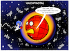 Cartoon: Valentinstag... (small) by markus-grolik tagged valentinstag,erde,welt,weltall,blumen,starlink,sateliten,usa,vormacht,starx,mars,eroberung,klima,erderwärmung,nasa,esa